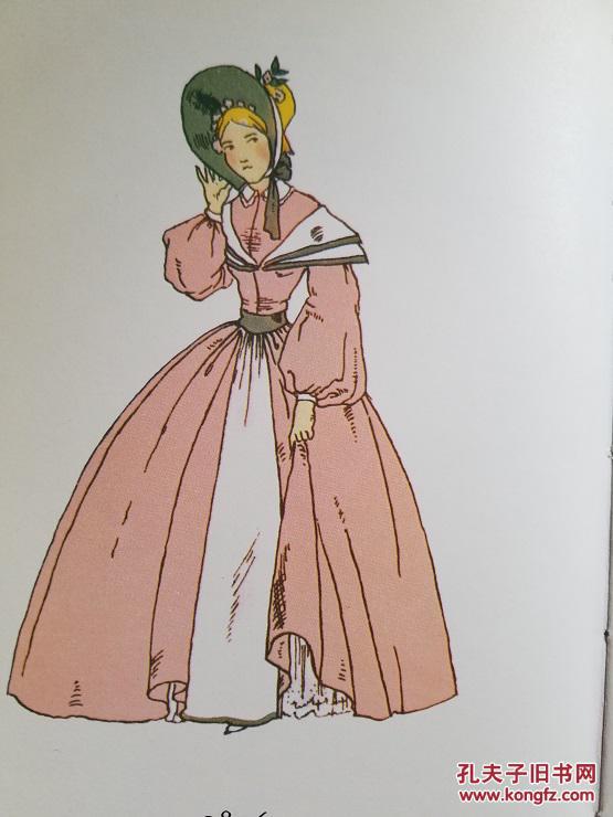 english costume of the nineteenth century《英国19世纪服饰》