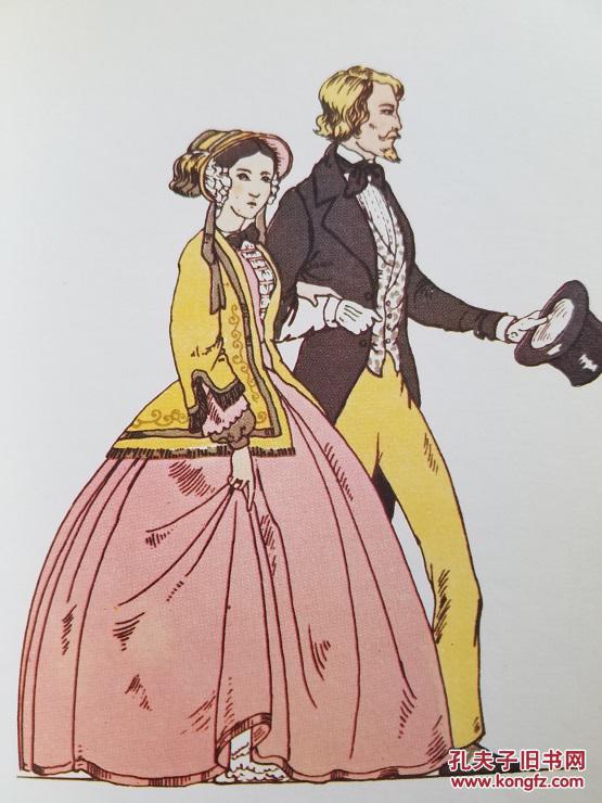 english costume of the nineteenth century《英国19世纪服饰》