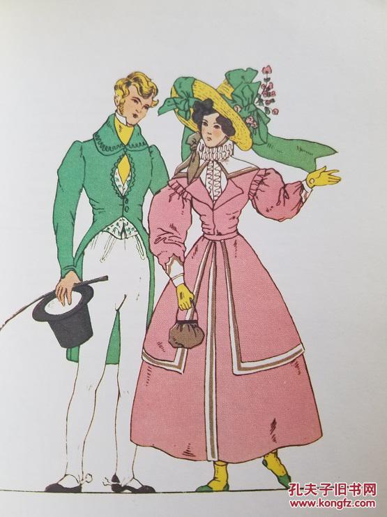 english costume of the nineteenth century《英国19世纪服饰》