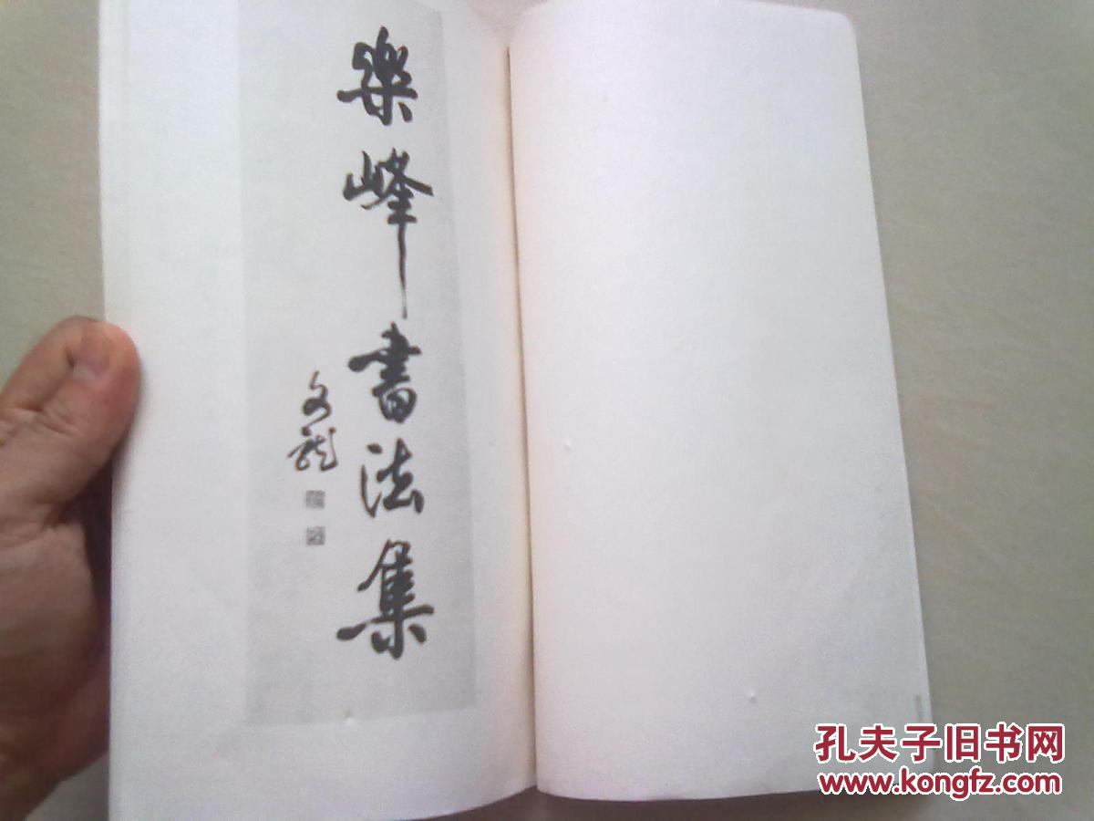 墨林新境乐峰书法集