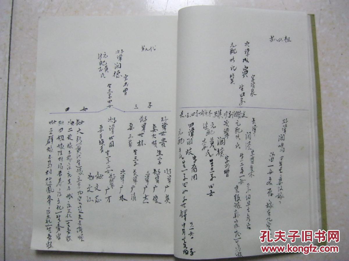 南宫茶棚李庄路氏宗谱账(路氏家谱,河北省邢台市南宫市西丁乡茶棚李村