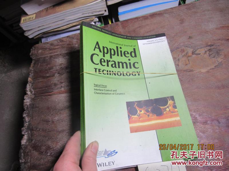 international journal of applied ceramic technology vol 10 issue 5 80271
