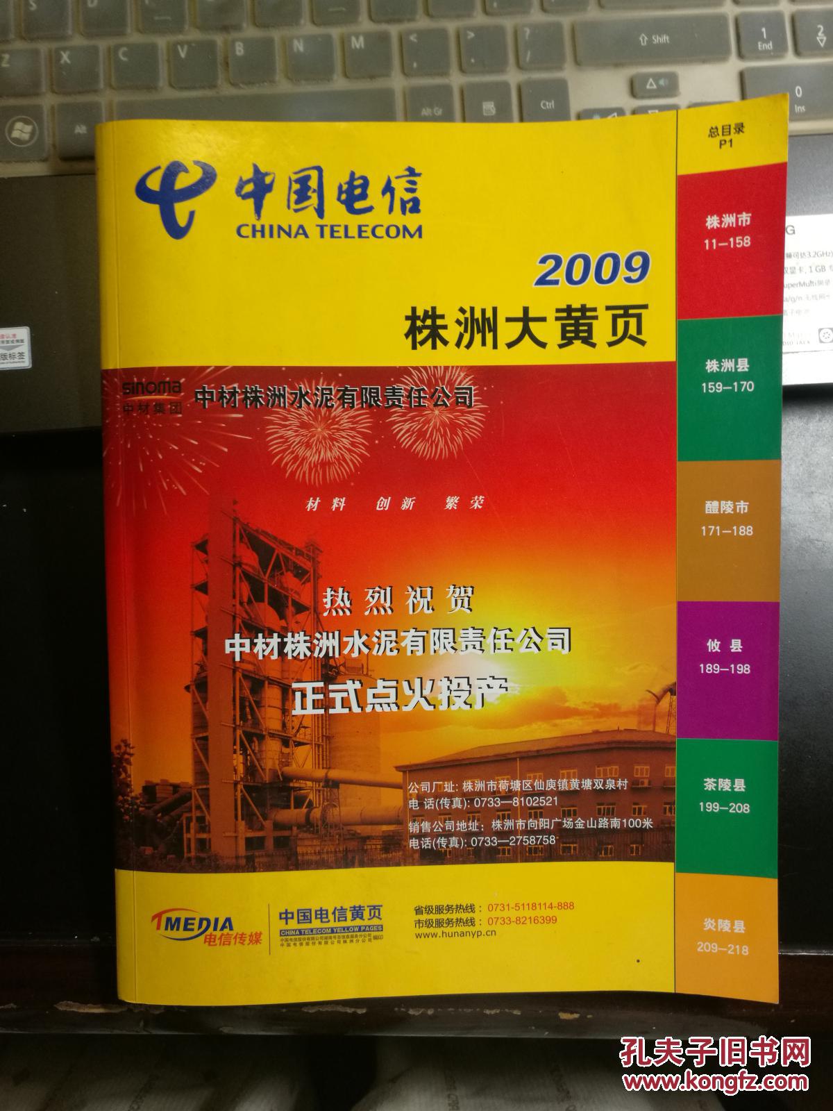 2009株洲大黄页