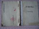 五寨县人民法院1955年刑事案件登记2册合售