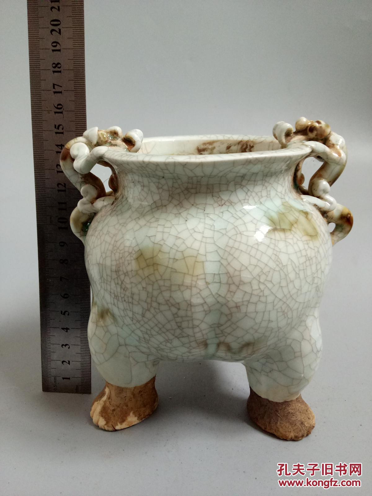 宋代哥窑香炉