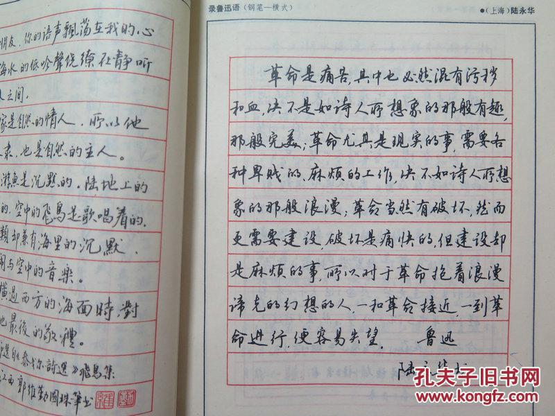 硬笔行书字帖:钢笔,圆珠笔