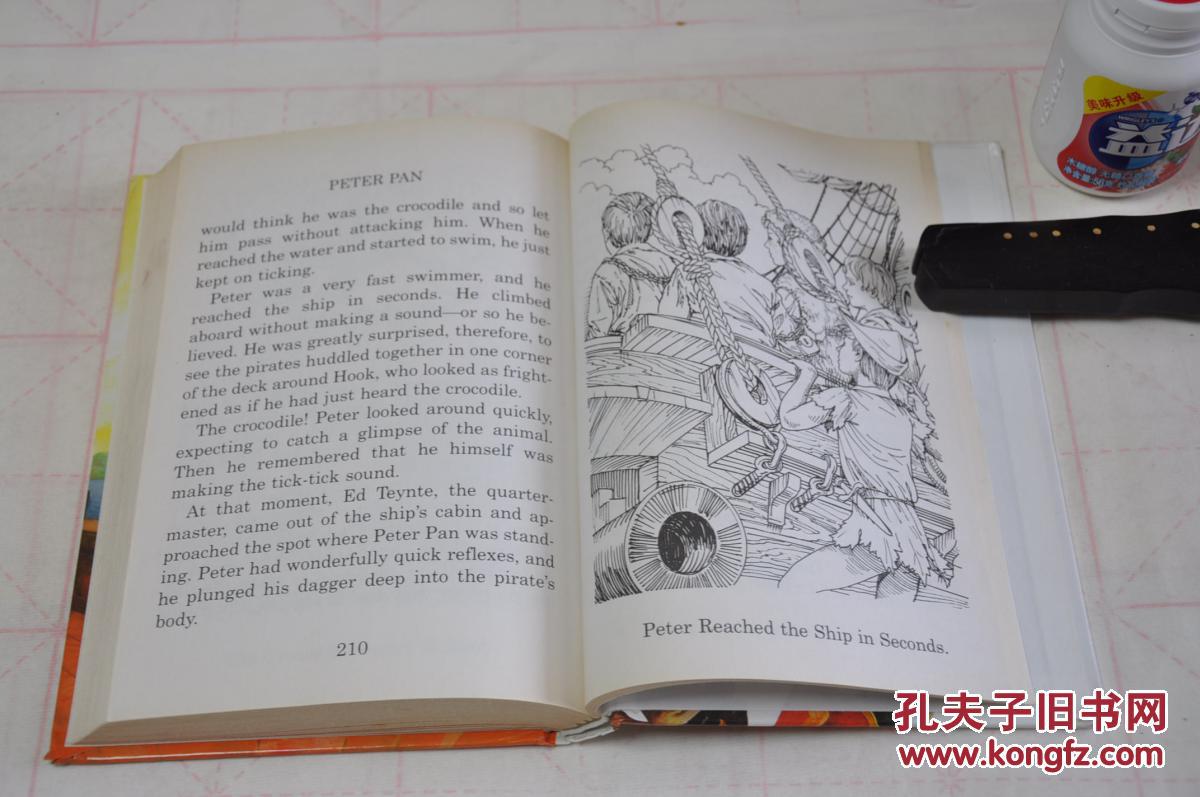 英语插图本原版 peter pan 彼得潘