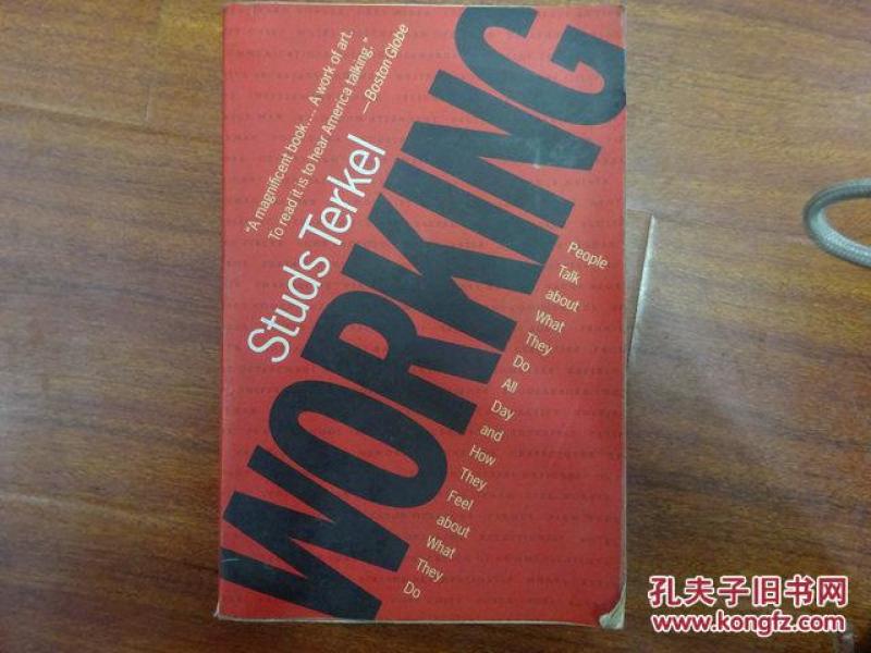working_studs terkel_孔夫子旧书网
