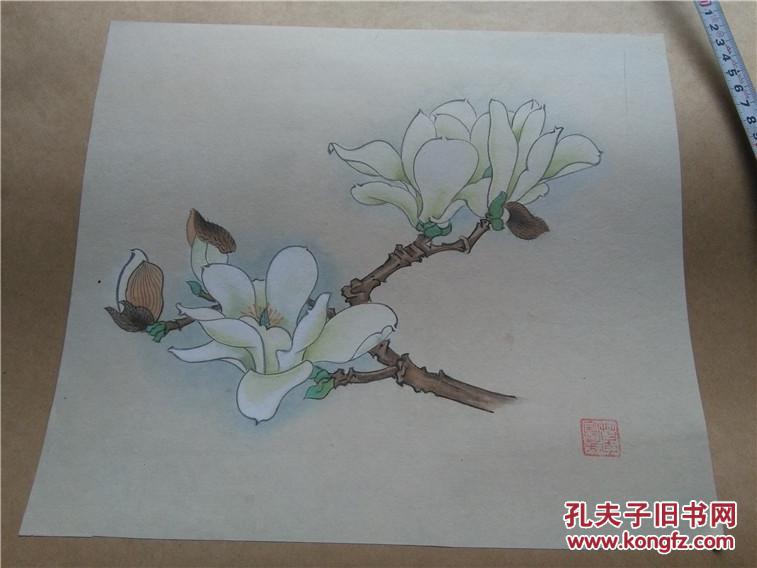 书画画片:老的非常精美漂亮的名家真迹宣纸绘画的画片