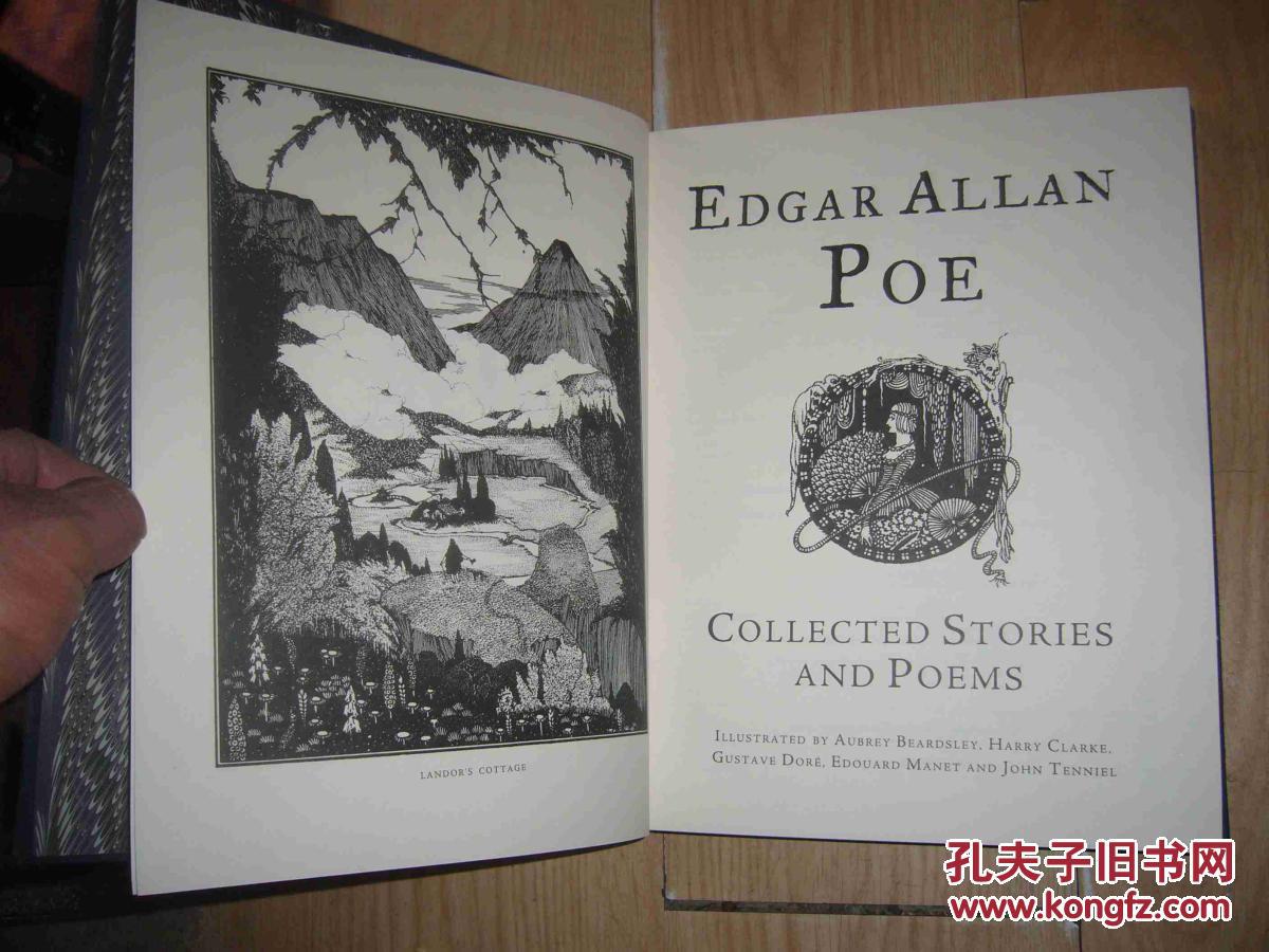 英文原版 埃德加·爱伦·坡 edgar allan poe collected works