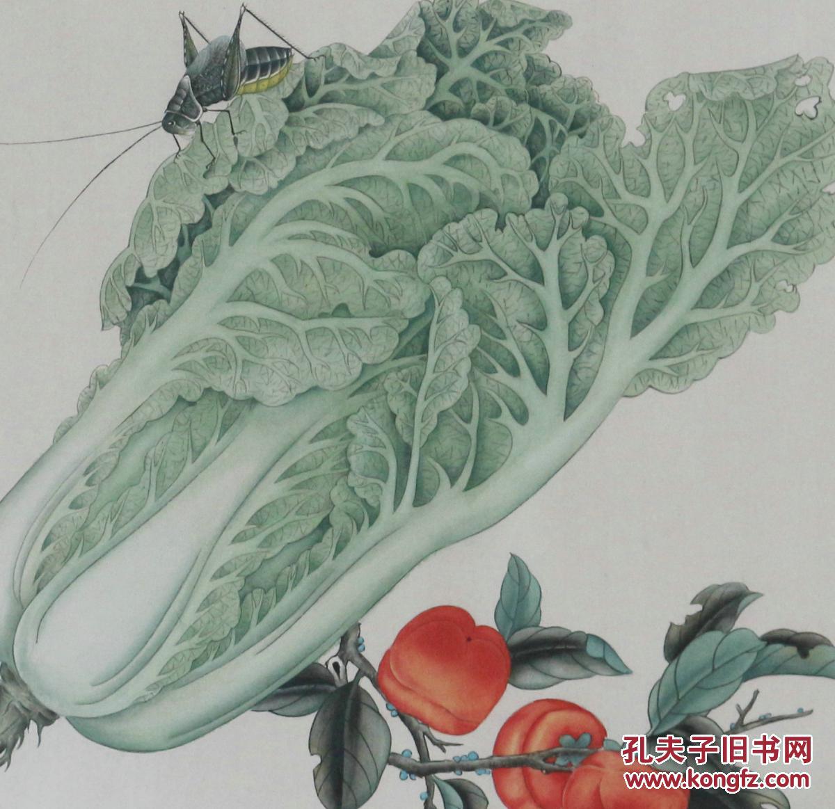 中国工笔画协会常务理事一舟 三尺斗方 百事顺心