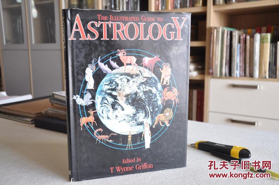 英文书9,1998年,大型原版精装插图本,占星学 A