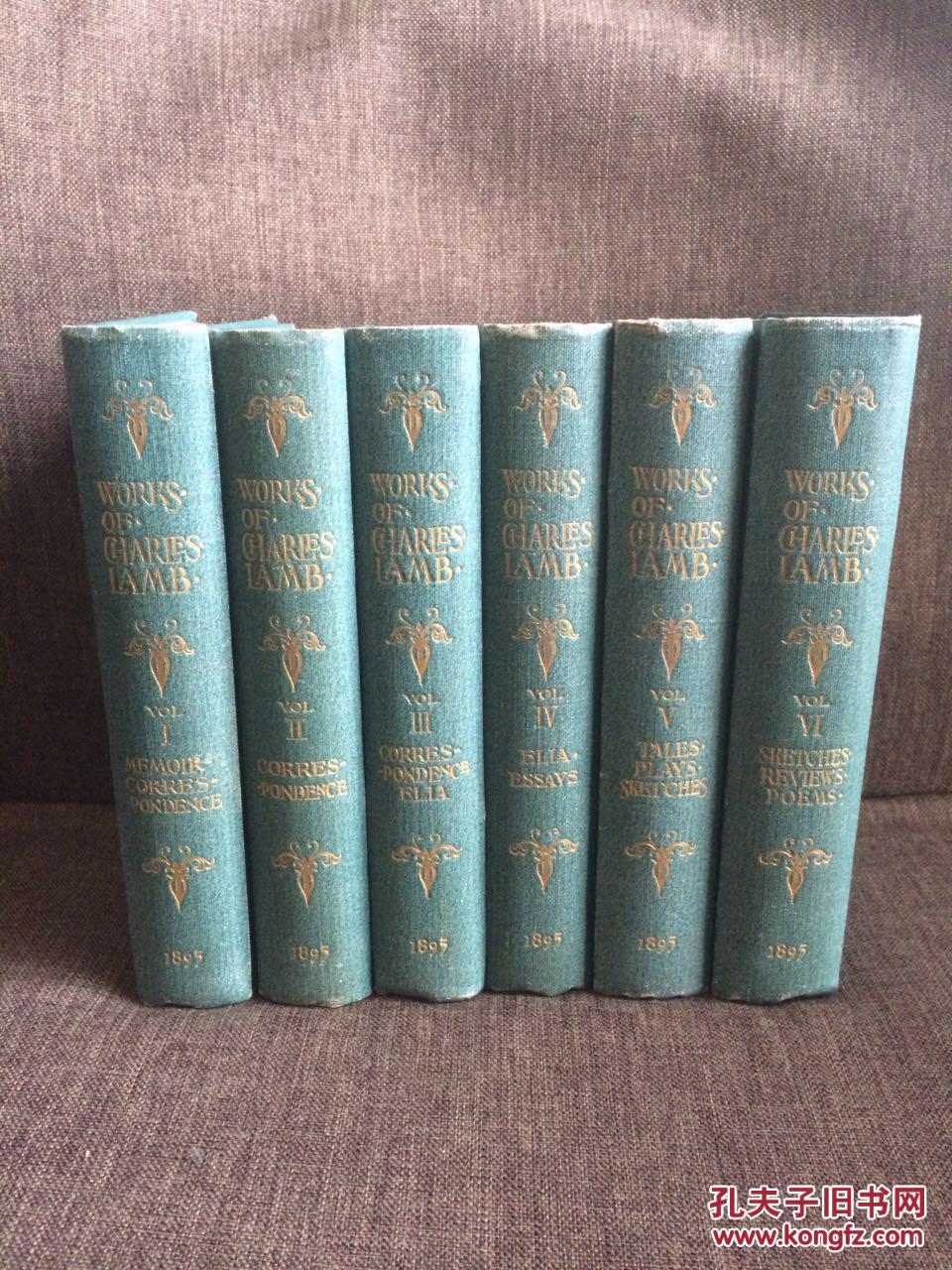 the works of charles lamb(《兰姆作品集》六卷全