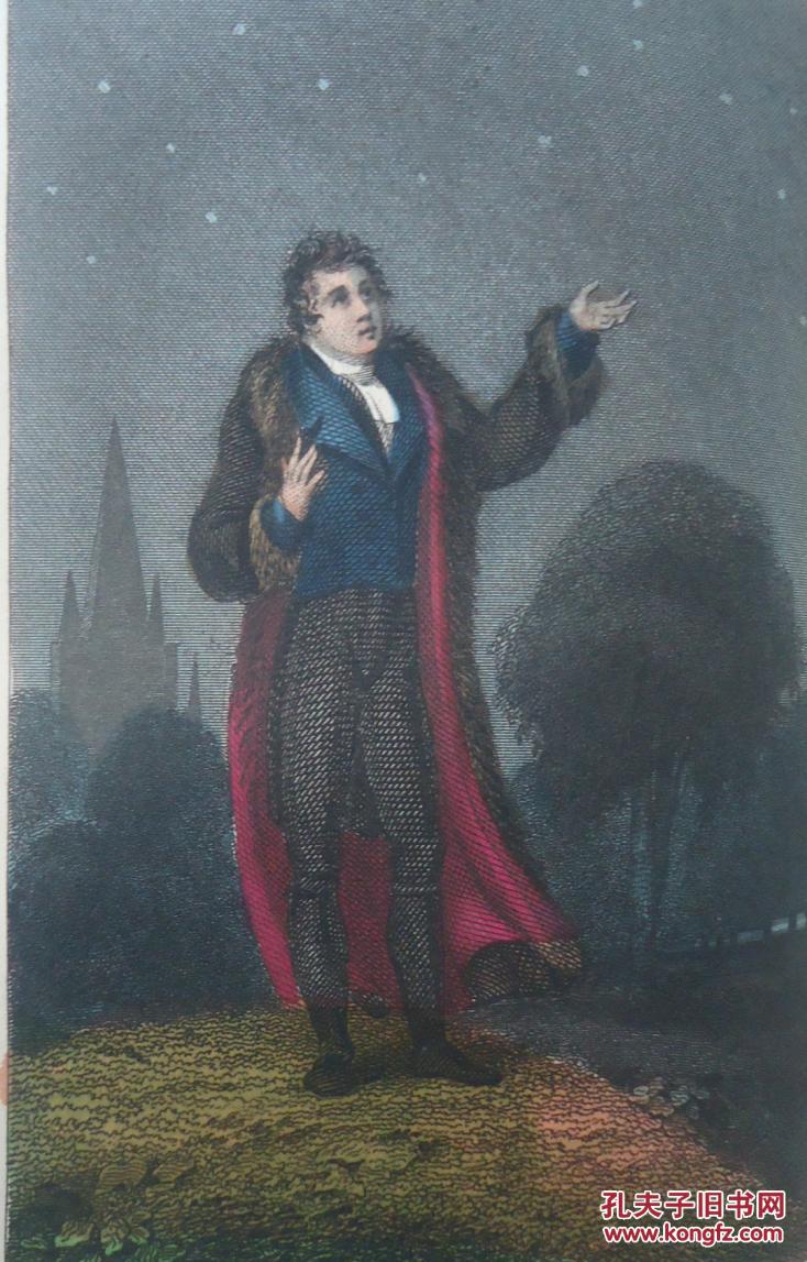 1825年john bunyan - the holy war 约翰班扬《圣战》3/4羊皮豪华插图