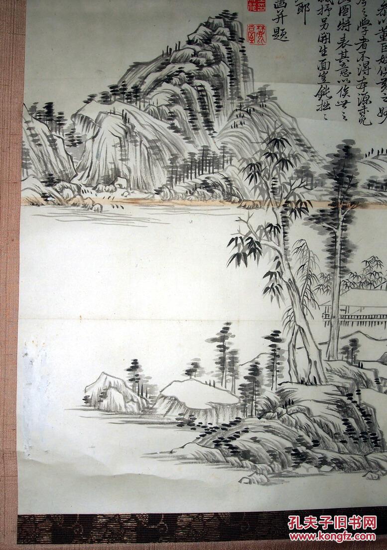 清代--王原祁--山水小品