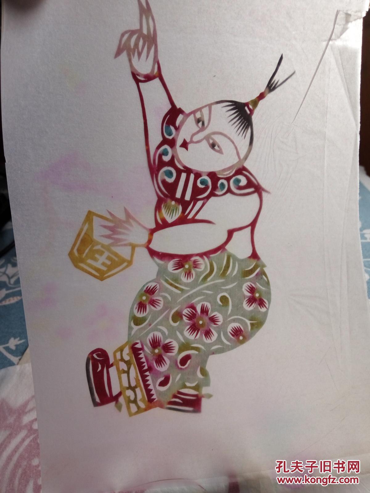 丰宁民间剪纸 早生贵子 1张