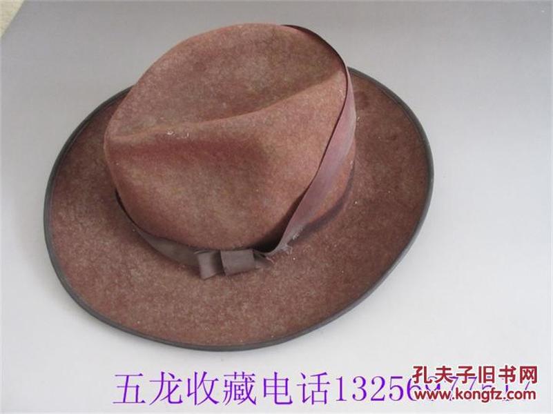 精美男士毡帽老礼帽包老怀旧民风民俗历史记忆牛仔帽可做影视道具