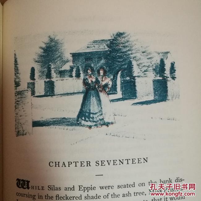 silas marner 艾略特《织工马南转》 heritage press
