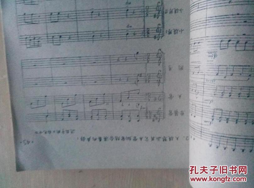 电子曲谱器价格_陶笛曲谱12孔(3)