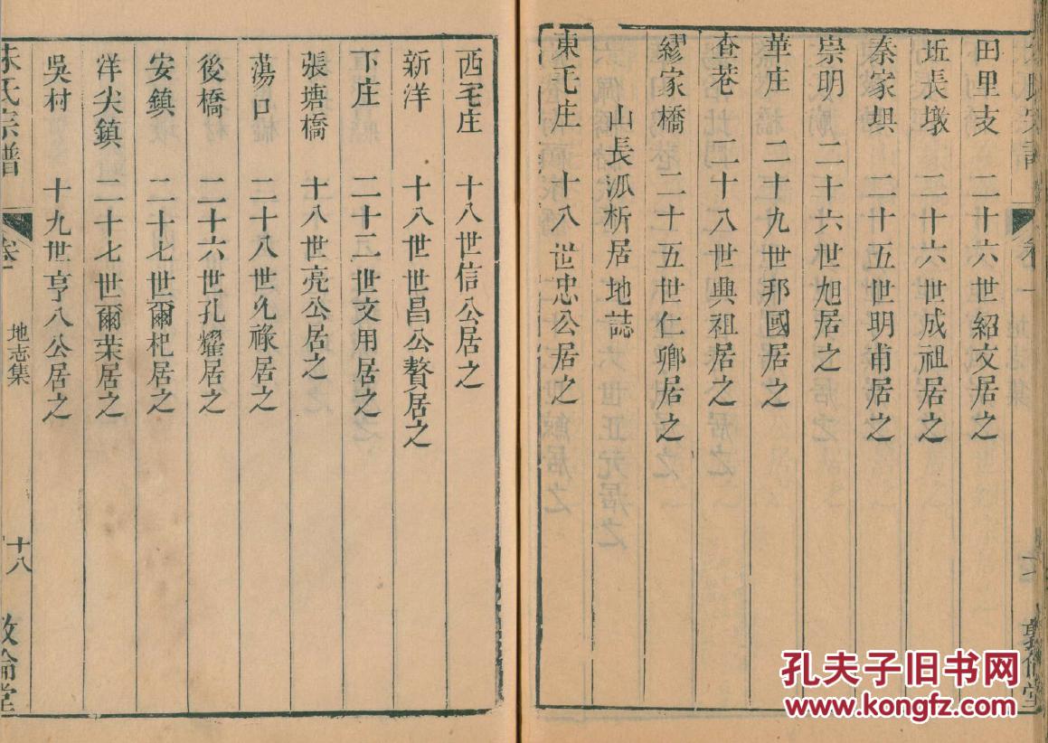 家谱----朱氏族谱 【具体见品相描述】 古吴支 六本六