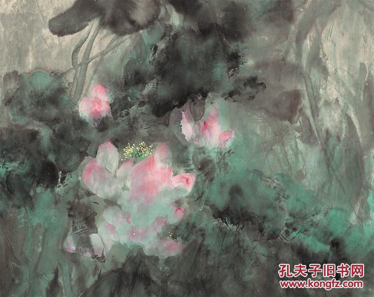 近现代 宋雨桂 荷花重 51