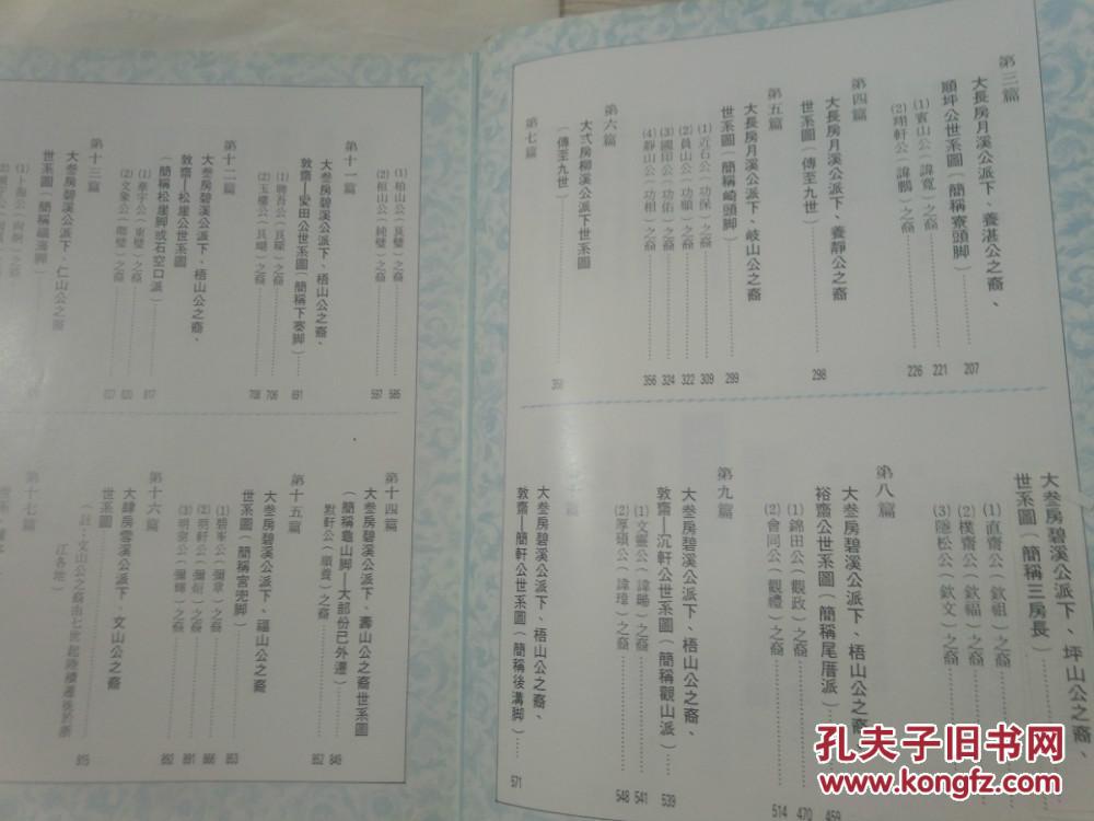 族谱(代寻根):福建省安溪县榜头白氏族谱-精装16开巨厚