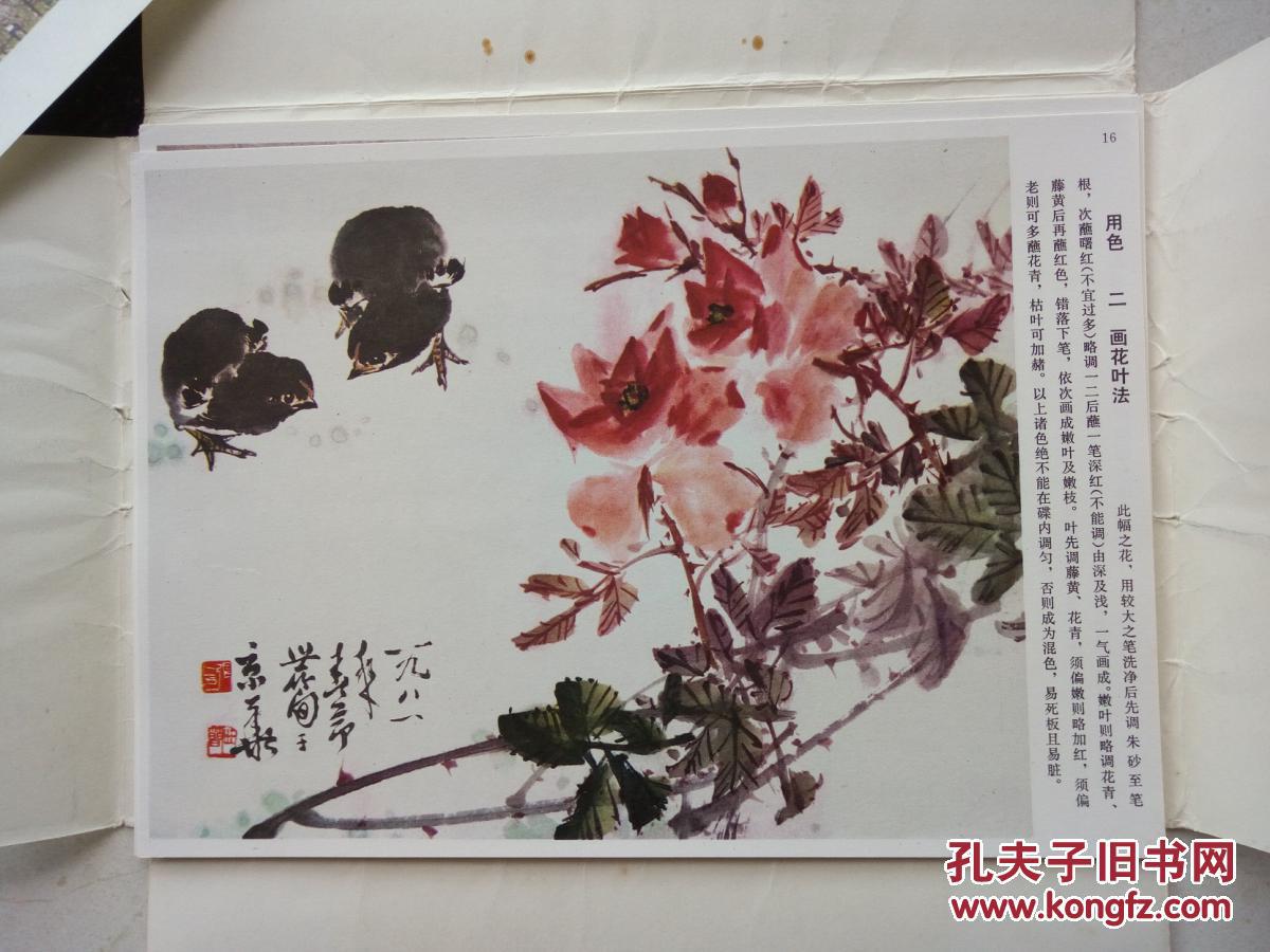 写意花鸟画技法(不缺页)