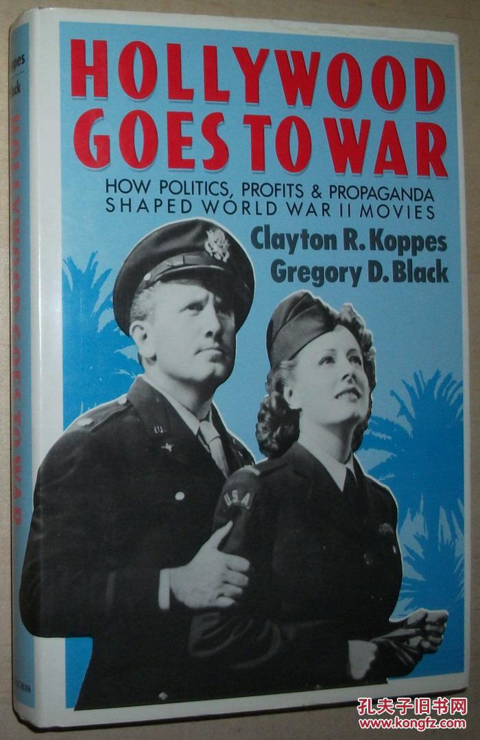 ◇英文原版书 Hollywood Goes to War: How Po