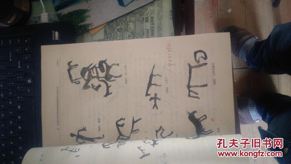 乌兰察布岩画 (内有复旦学者批注)