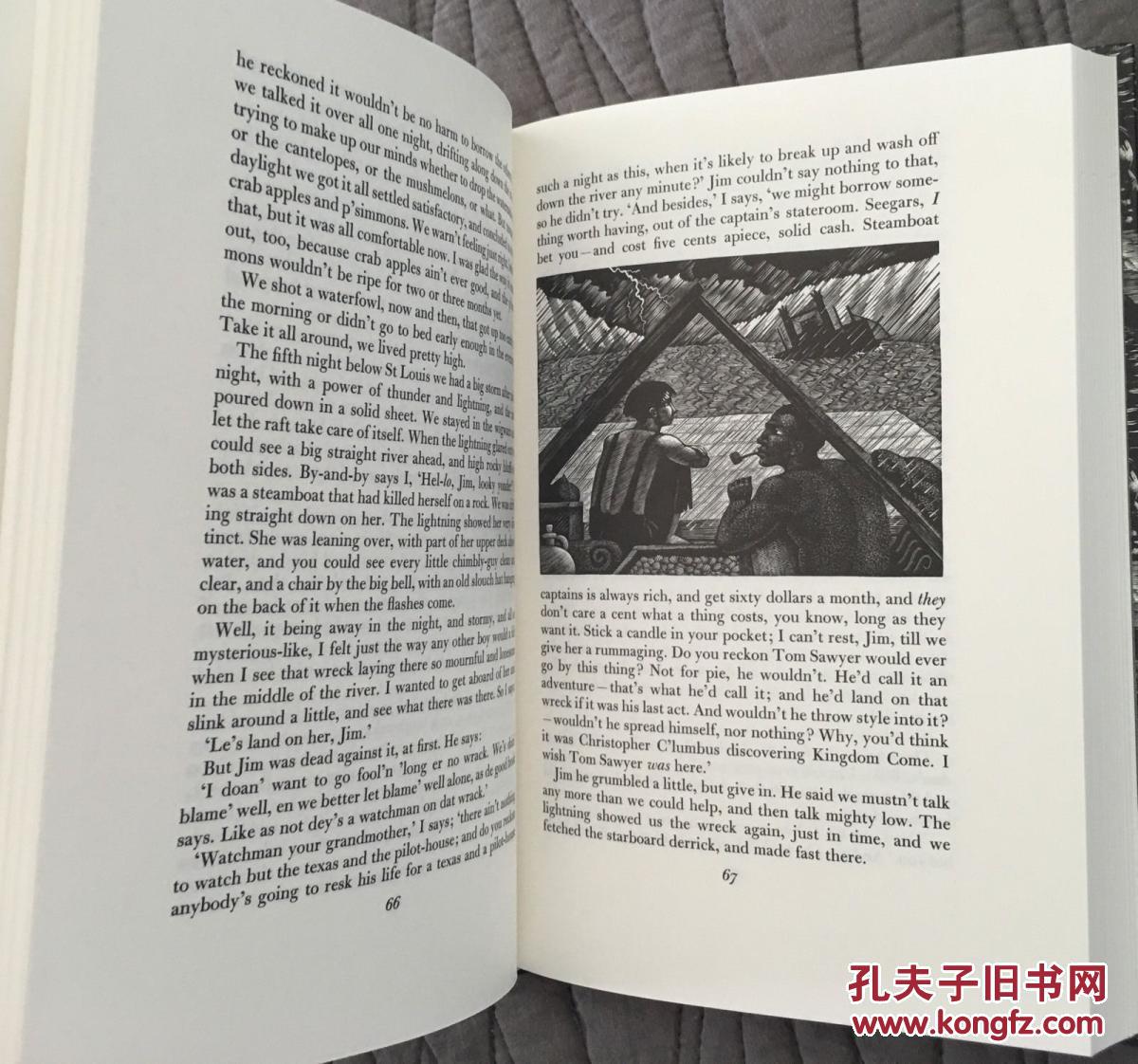 马克·吐温的名著,《哈克贝利·费恩历险记》布罗威的