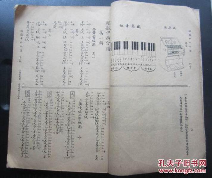 工尺谱和简谱的对照_工尺谱的实例