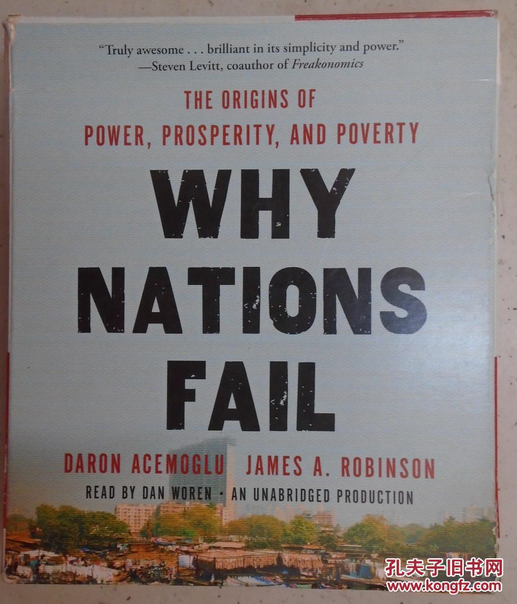 WHY NATIONS FAIL 国家为什么会失败