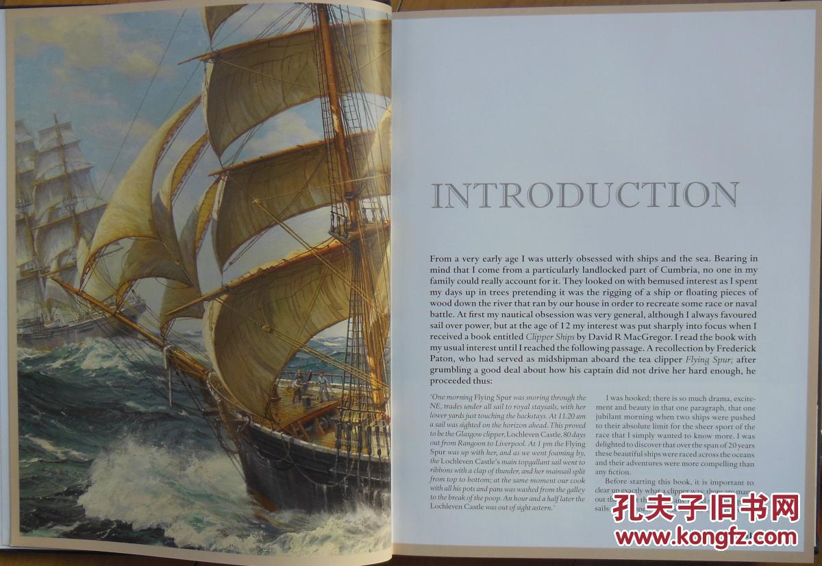 clipper ship and the golden age of sail(飞剪式帆船与帆船的黄金