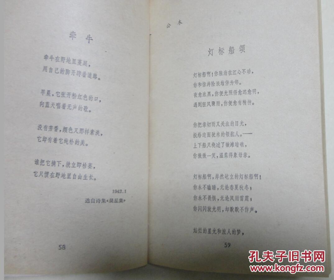 中国现代抒情短诗100首