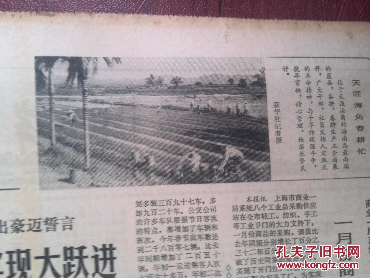 文汇报1978年2月11日(短暂试行的第二次简化字)蔡启