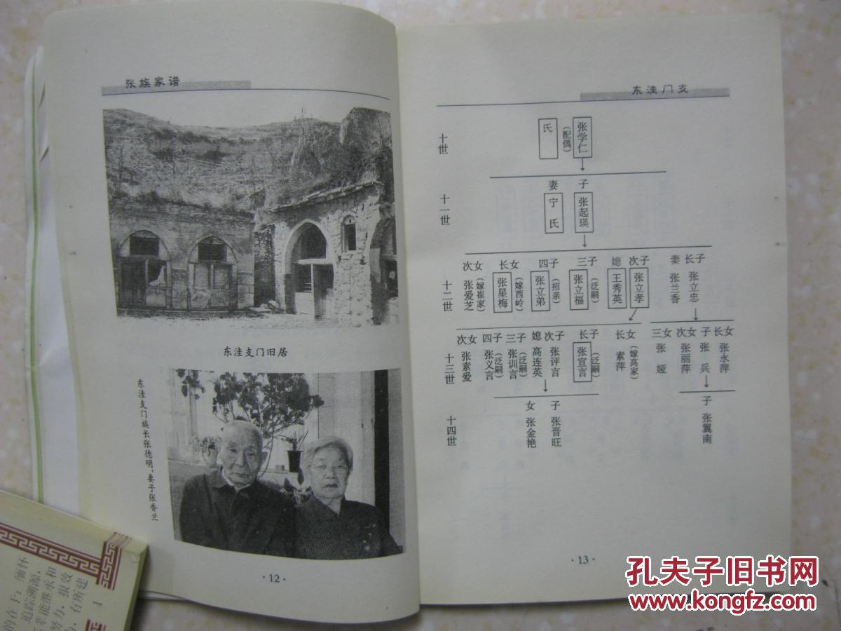 张族家谱(陶家村,公元1610年～2011年,山西省临汾市