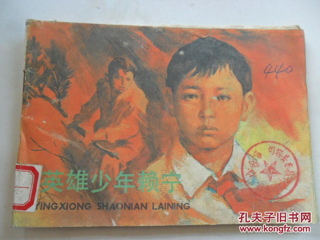 英雄少年赖宁_乙禾 编文 王国梁 葛根宝 绘_孔夫子