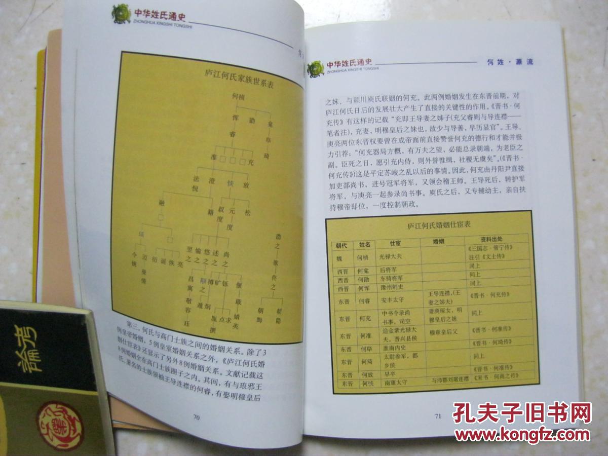 中华姓氏通史 何姓(详细叙述坎坷悲壮的何姓之源,搜寻