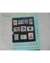 世界文化名人邮票集锦（印数2000册）