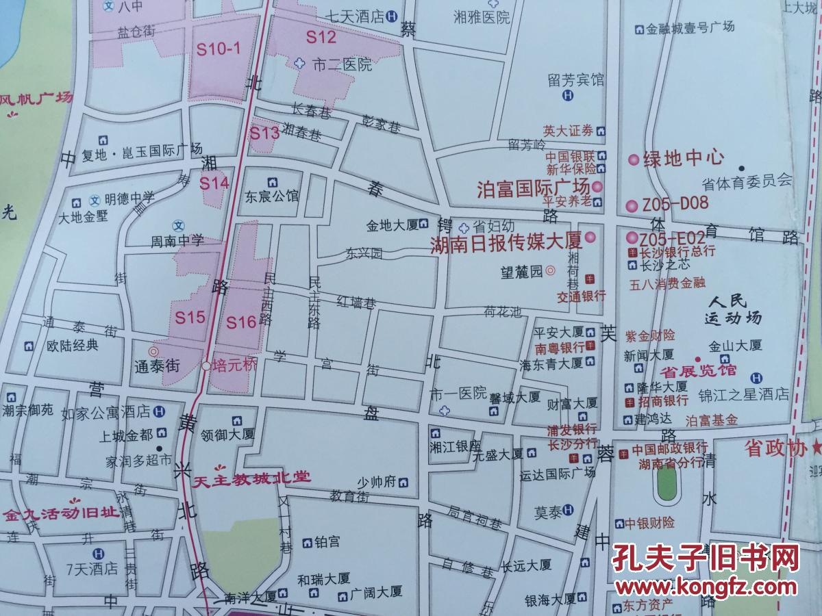 开福区商务地图 开福区地图 长沙开福区地图 长沙地图