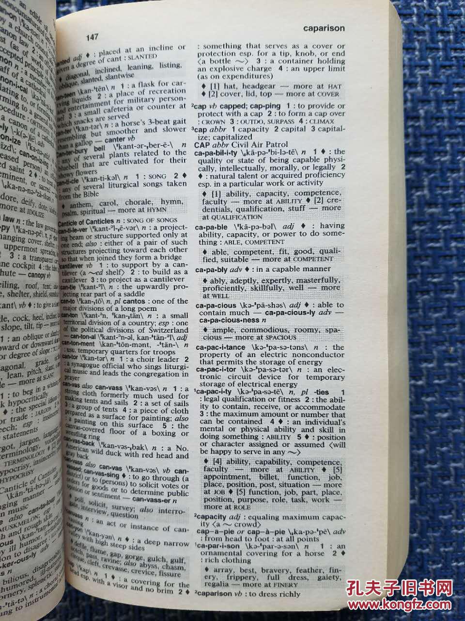英文原版进口 韦氏词典与词库 基于韦伯斯特大学词典