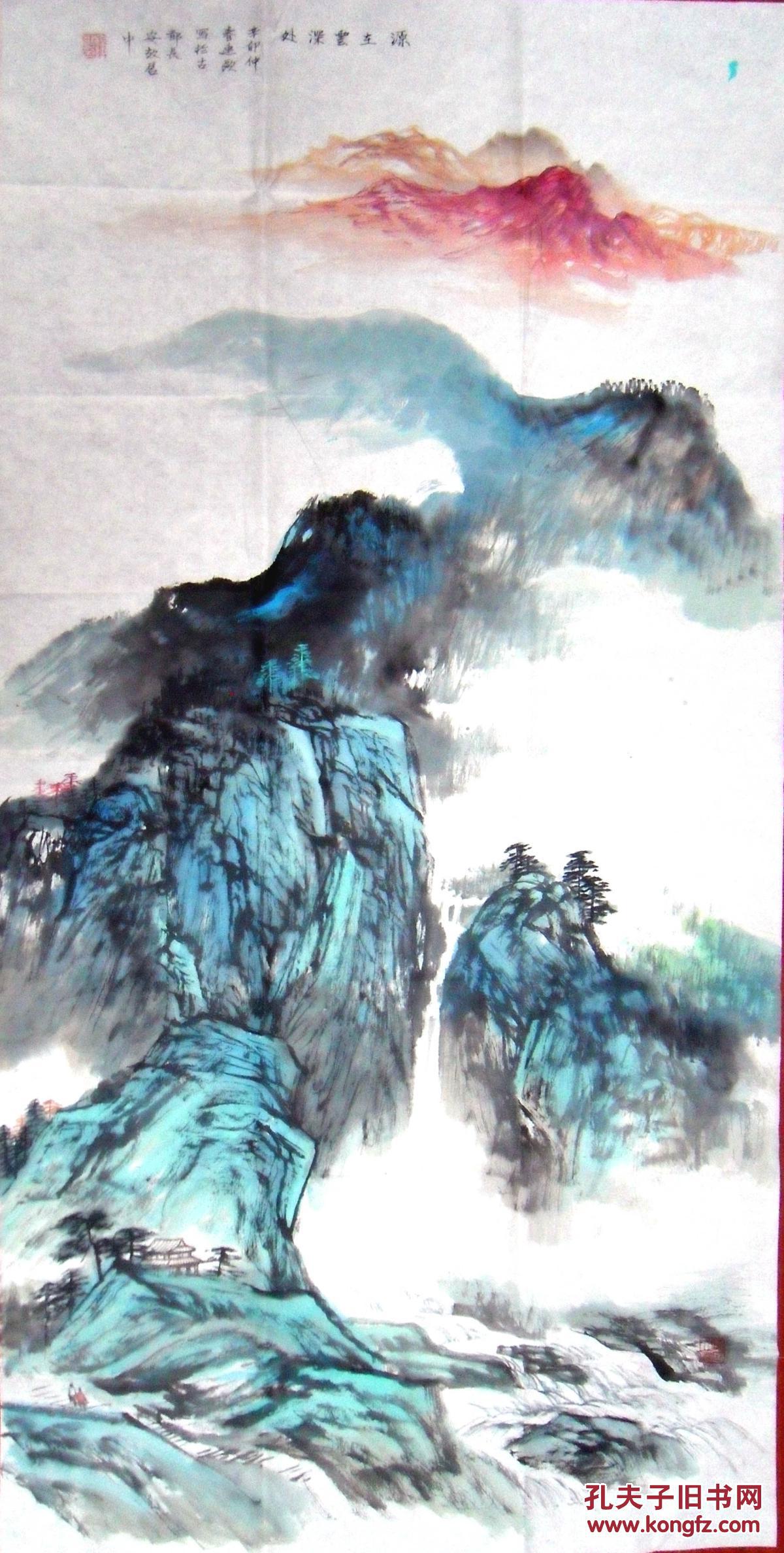 程连欧的山水画作品13309220685