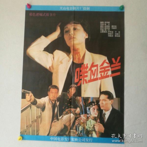 电影海报 一开《喋血金兰》导演:孙沙 主演:申军谊,于