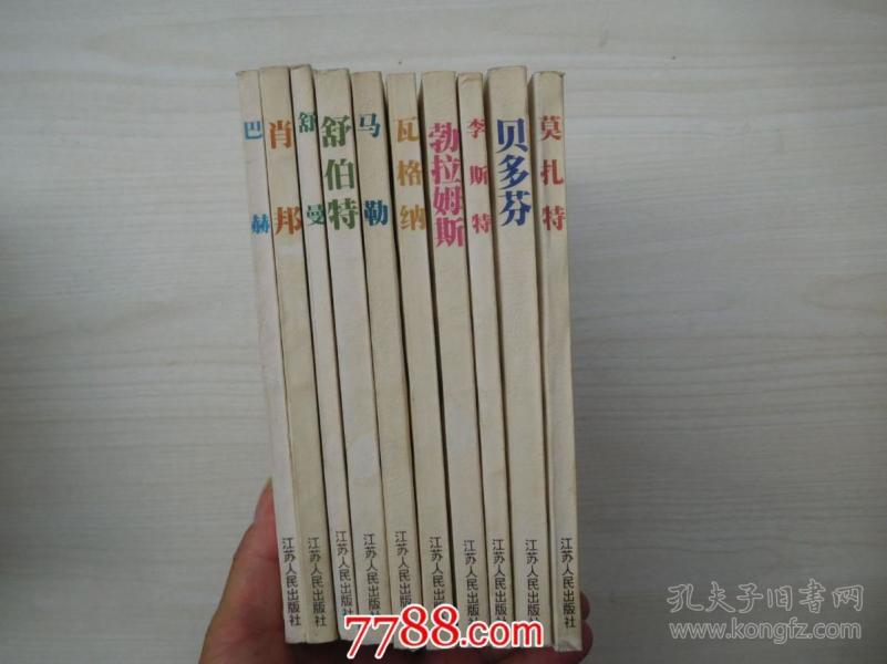 伟大的西方音乐家传记丛书 瓦格纳;勃拉姆斯;舒