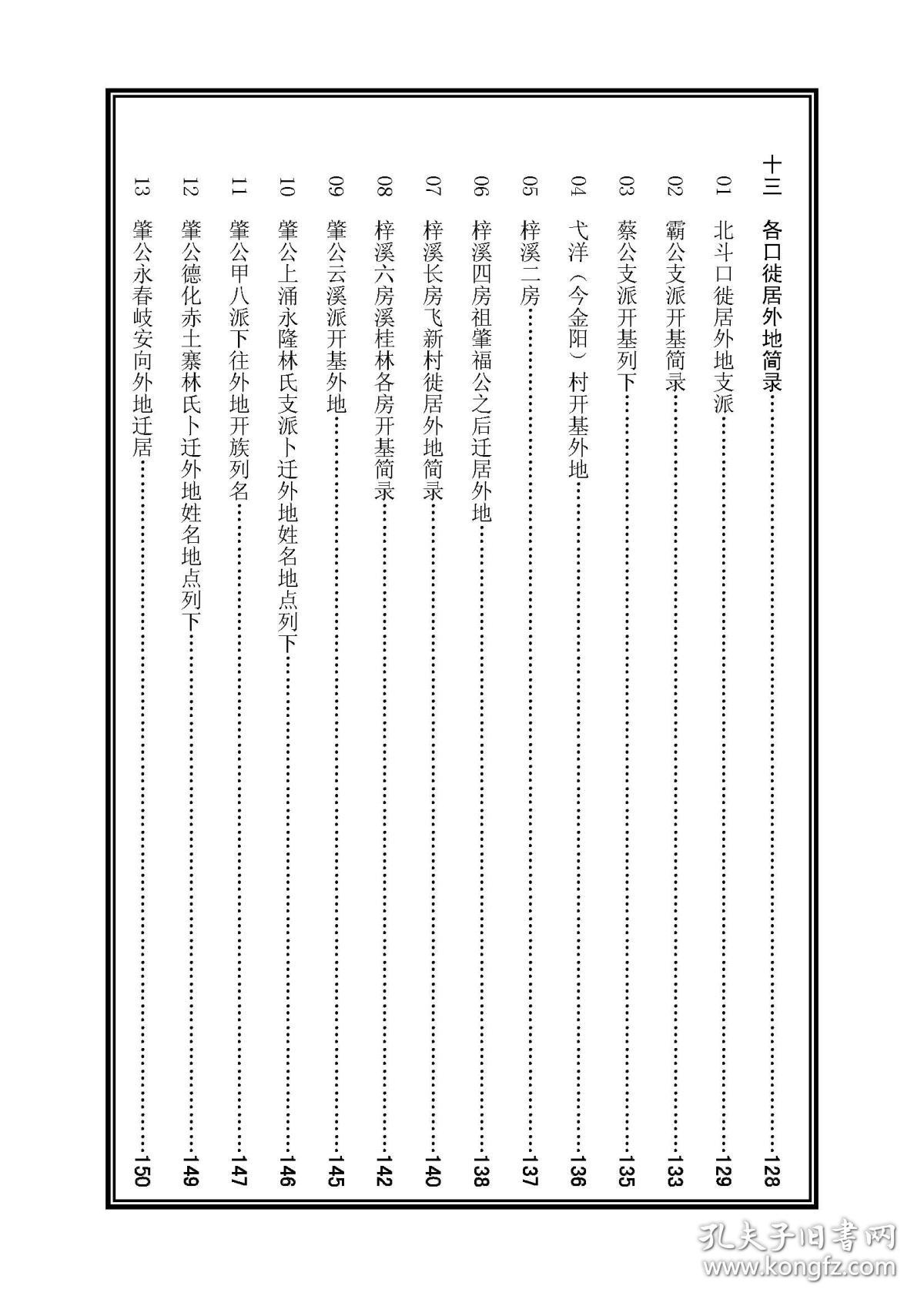 林氏族谱:金山五口林族谱(九牧二房)【孔网孤本】
