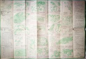 北京交通游览图 【1992年5月版】(手绘图:天安