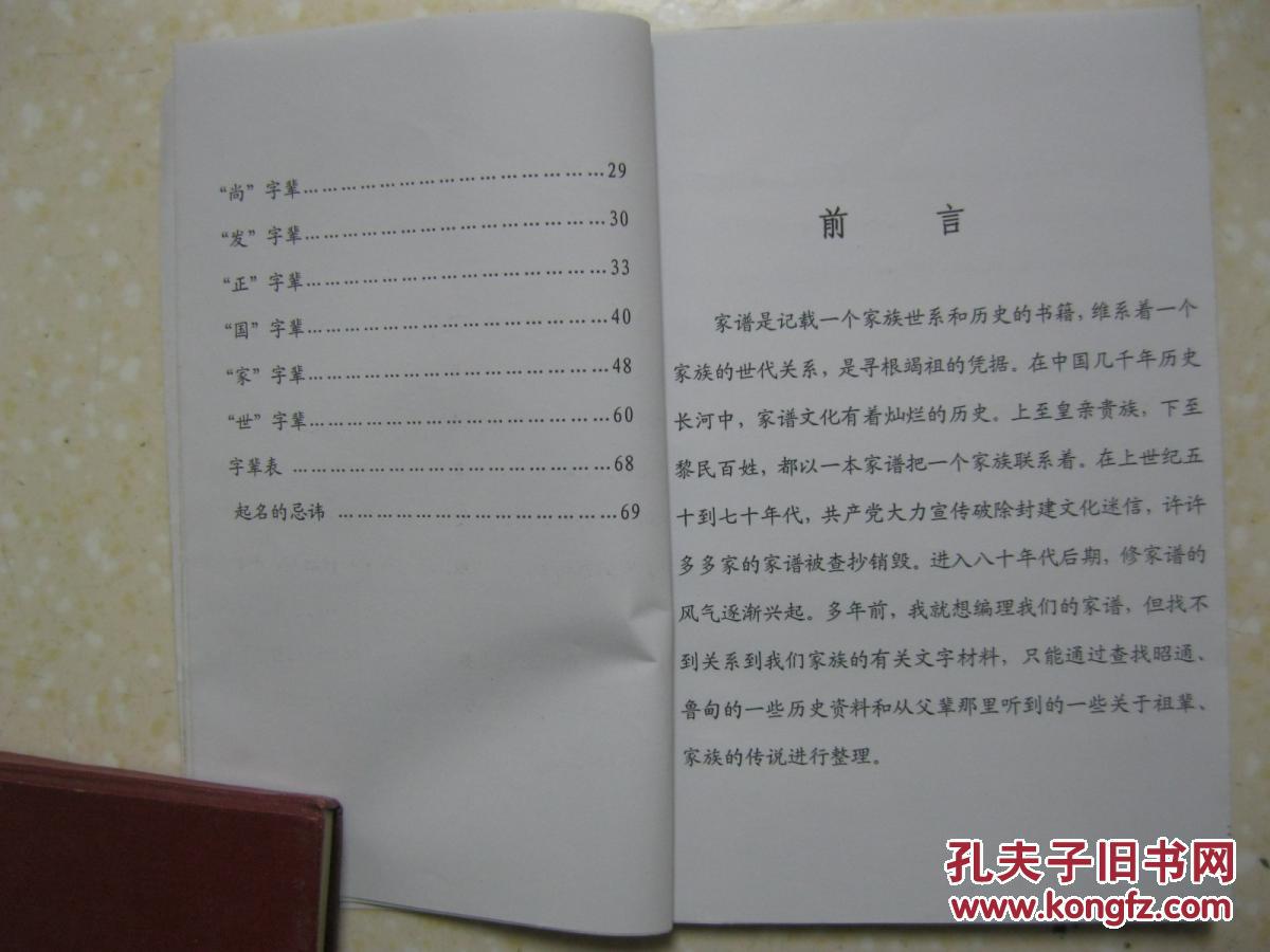 古寨东门王氏族谱(云南省昭通市鲁甸县龙树乡新乐古寨