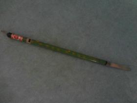 XB-扬州板桥老毛笔一支，笔竿漂亮，品好