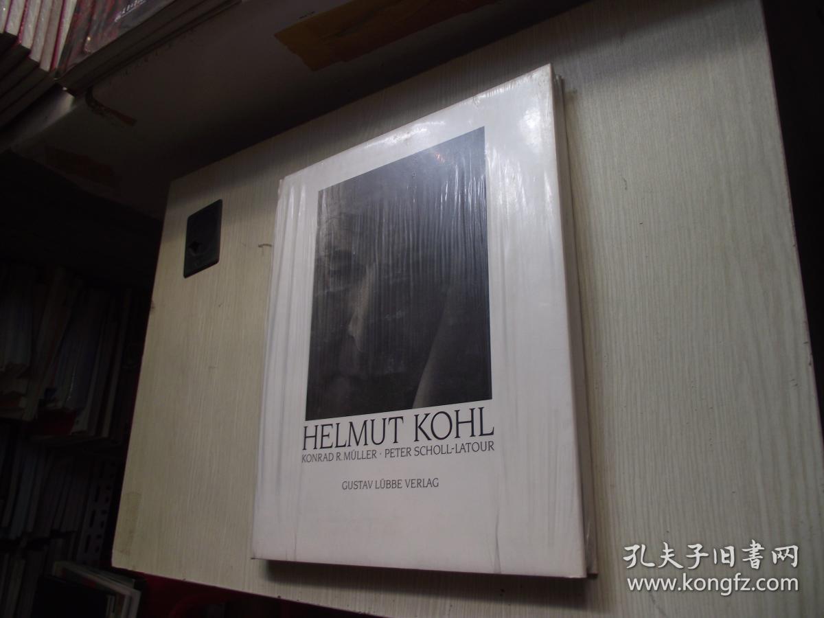 helmut kohl(赫尔穆特科尔影像集)2本合售 德文原版 未开封