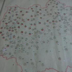 山西省太谷县耕地面积人口分布经济状况因子图